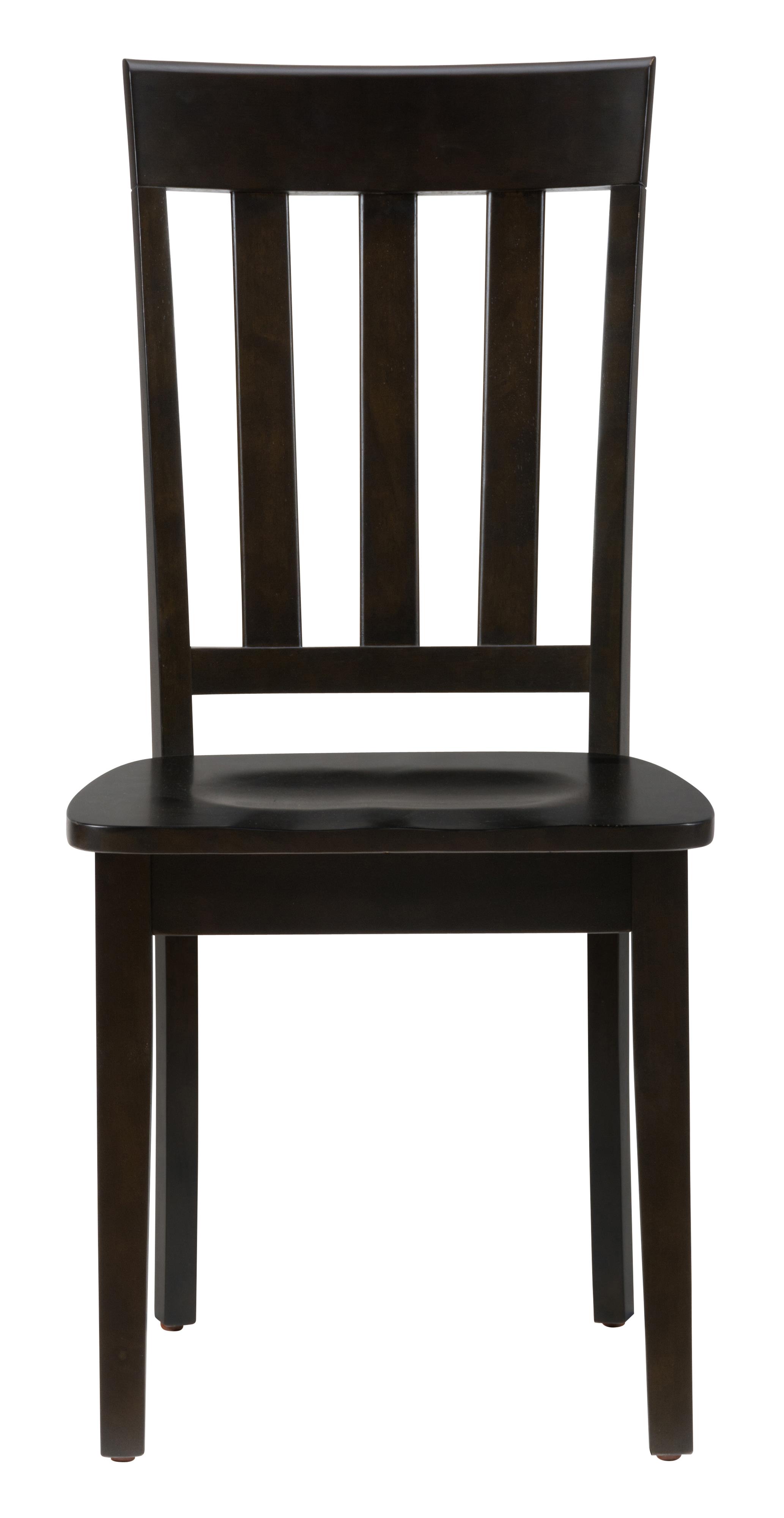 Jofran Simplicity 552 319KD Slat Back Side Chair for Table Sets